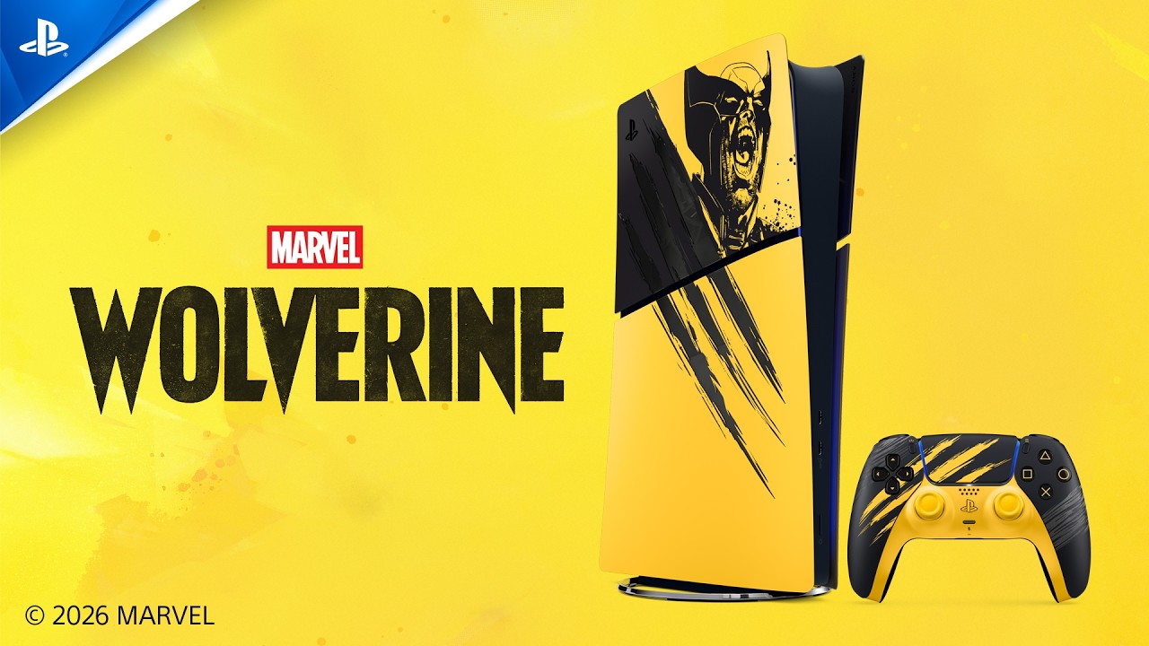 PlayStation 5 ganha edição especial de Marvel’s Wolverine com console e DualSense personalizados