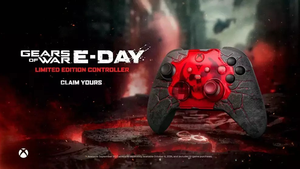 Xbox anuncia controle inspirado em Gears of War: E-Day